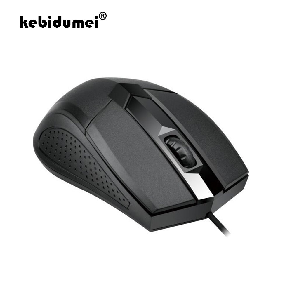 kebidumei 3D USB Wired Gaming Mouse 2 Button 1600DPI Gamer Optical Mice For PC Laptop Notebook Computer Mouse