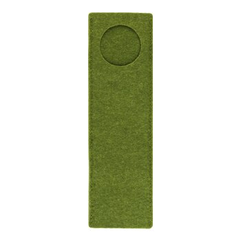 stylo étui couleur bonbon circulaire ouverture stylo plume sacs pour enfants fournitures scolaires rétro crayon bureau papeterie: green