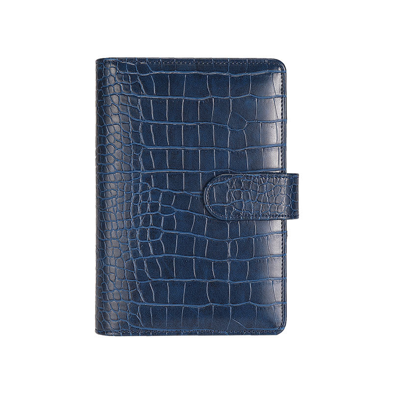 Color A5A6 Crocodile Pattern DIY Binder Notebook C... – Grandado