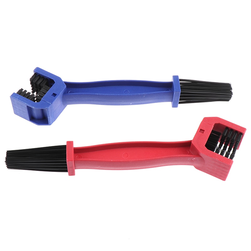 Motorcycle Chain Cleaner Plastic Bike Bicycle Moto Brush Cycling Clean Chain Cleaner Outdoor Scrubber Tool for Road