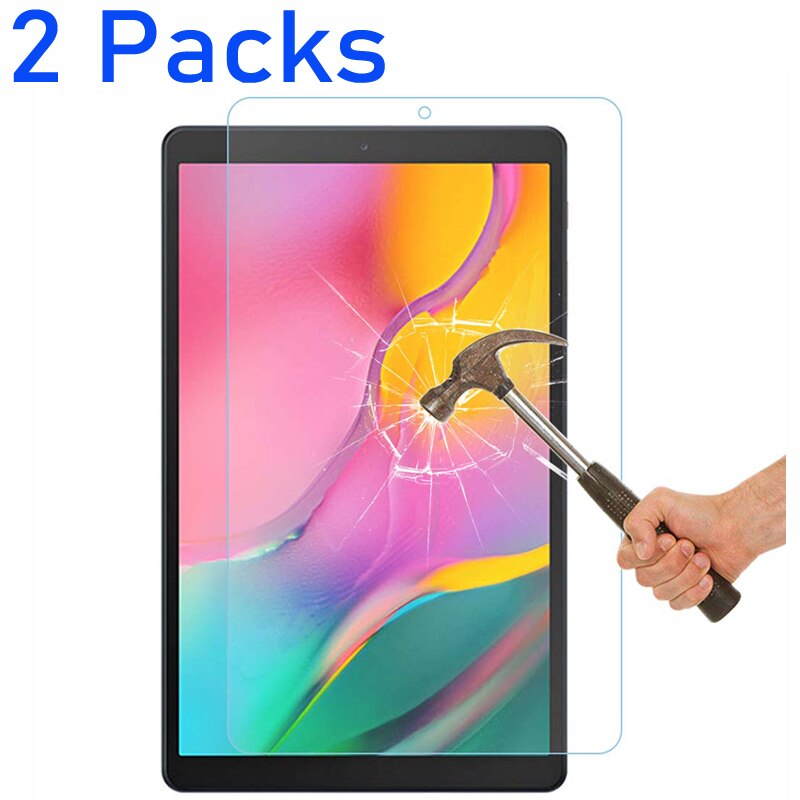 Gehärtetem Glas Bildschirm Schutz für Samsung Galaxis Tab EINE 10,1 T510 T515 SM-T510 SM-T515 Tablette Schutzhülle Schutz: Tab A 10.1 T510 2stck