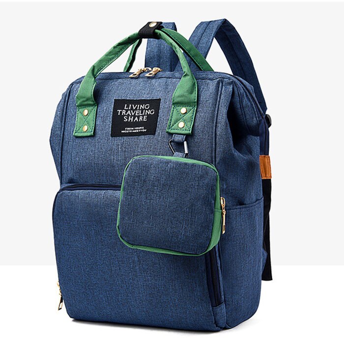 Baby Pflege Kinderwagen Tasche Multi Funktion Große Kapazität Windel Tasche Organizer mit Ändern Pad Rucksack Mutter Tasche