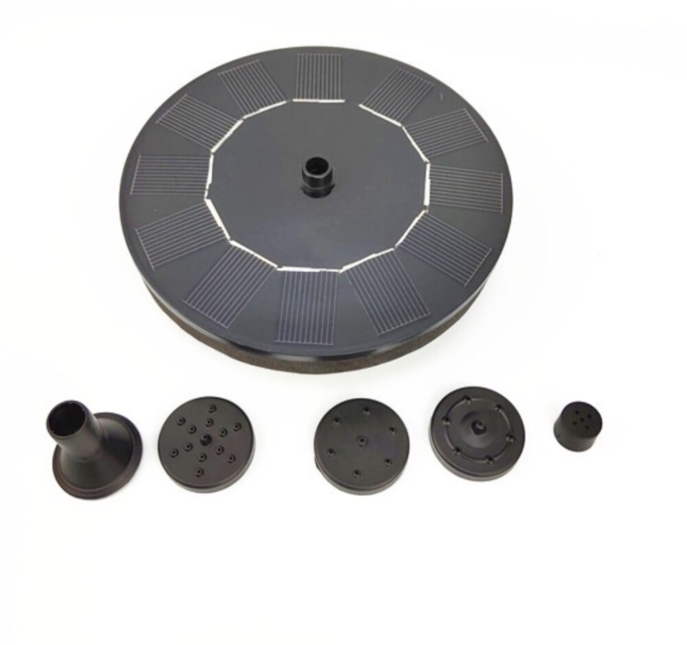 The mini solar water pump decorates the garden with a water pump for the swimming pool fish pond