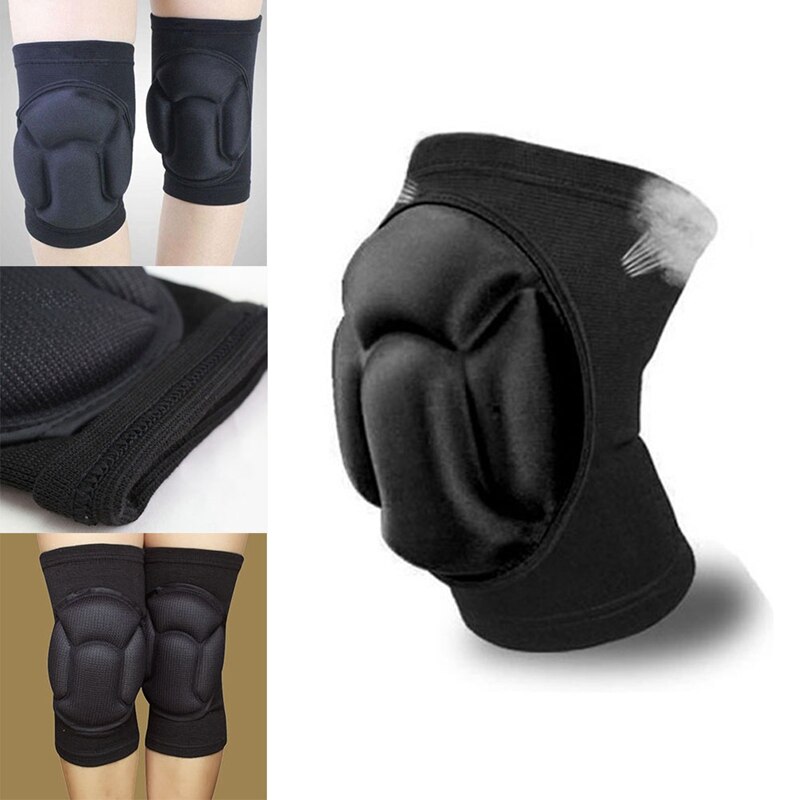 2 st förtjockande knäskydd eblow brace stöd knäskydd för arbetare utomhus knäskydd extrem sport knäskydd