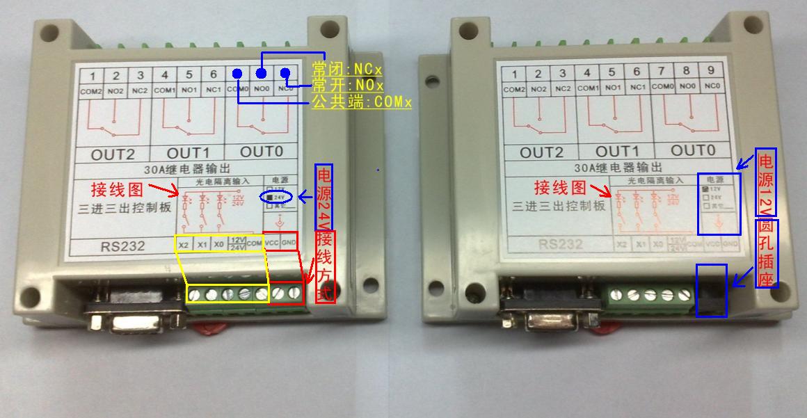 Seriell port relä dator kontroll switch dator läsa switch ingång och utgång io kort vb.net