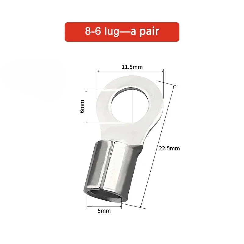 100A Waterproof Male Female Connector for Parking Air Conditioning High Current Truck Anti Detachment Charging Power Head Plug: WHITE