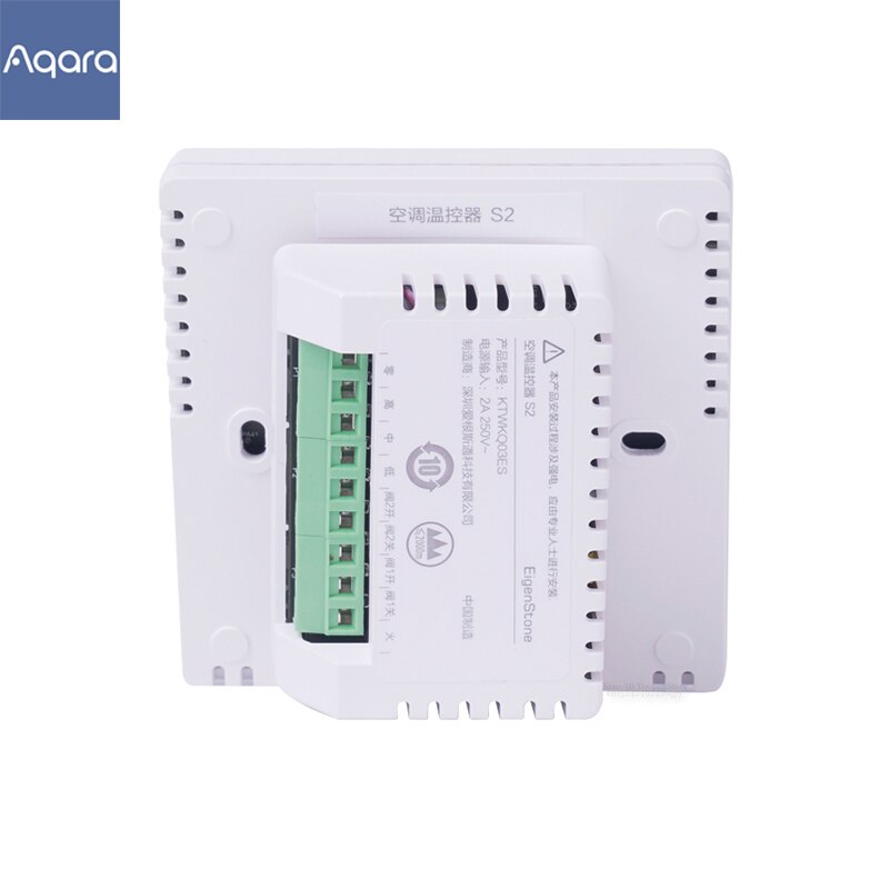 Aqara EigenStone Smart Air Conditioner Thermostat S2 Cooling Heating For Central Air Conditioning Fan Temperature Control