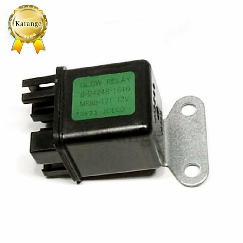 8-94248-161 8942481610 Mover Parts Preheating Relay Glow Plug 12V for Isuzu Hitachi ZAXIS27U ZAXIS50U ZAXIS40U for Kubota Yanmar