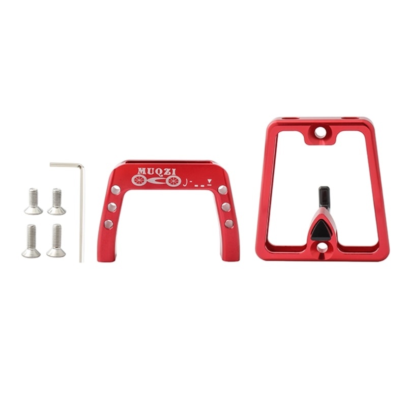 Aluminium Fiets Voordrager Blok Tas Beugel Rack Houder Voor Brompton Opvouwbare Fietsen Bike