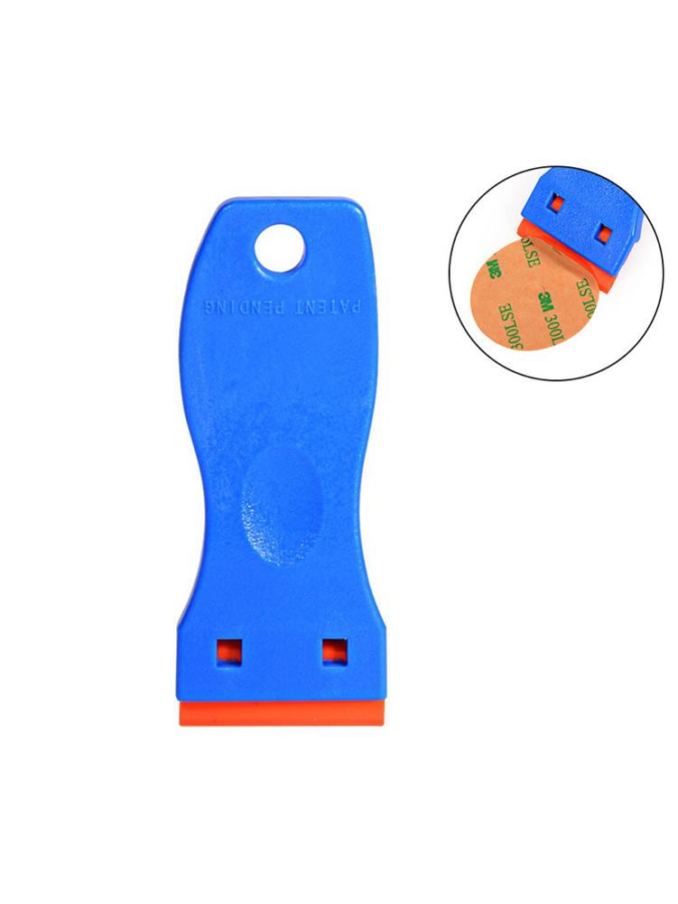Razor Scraper Glass Old Film Glue Removal Squeegee Sticker Decals Spatula USA Residue Adhesive Tool for Car Wraps 1.8