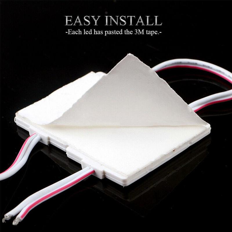 10 Stks/set Led Cob Module 2.4W 12V Dc Reclame Licht Module Led Licht Licht Woord Cob Box Bron teken Strip K8C4