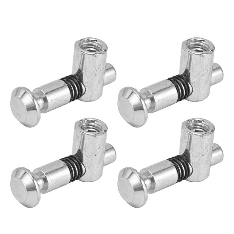 Slot Connectors Fixed M4 EU Standard 4040 Profile Connector Inner Connection Carbon Steel Galvanized for Aluminium Profiles