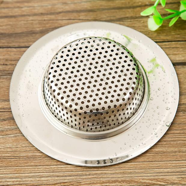 Kitchen Sink Drain Filter Durability Home Kitchen Sink Drain Strainer Stainless Steel Mesh Basket Strainer W109