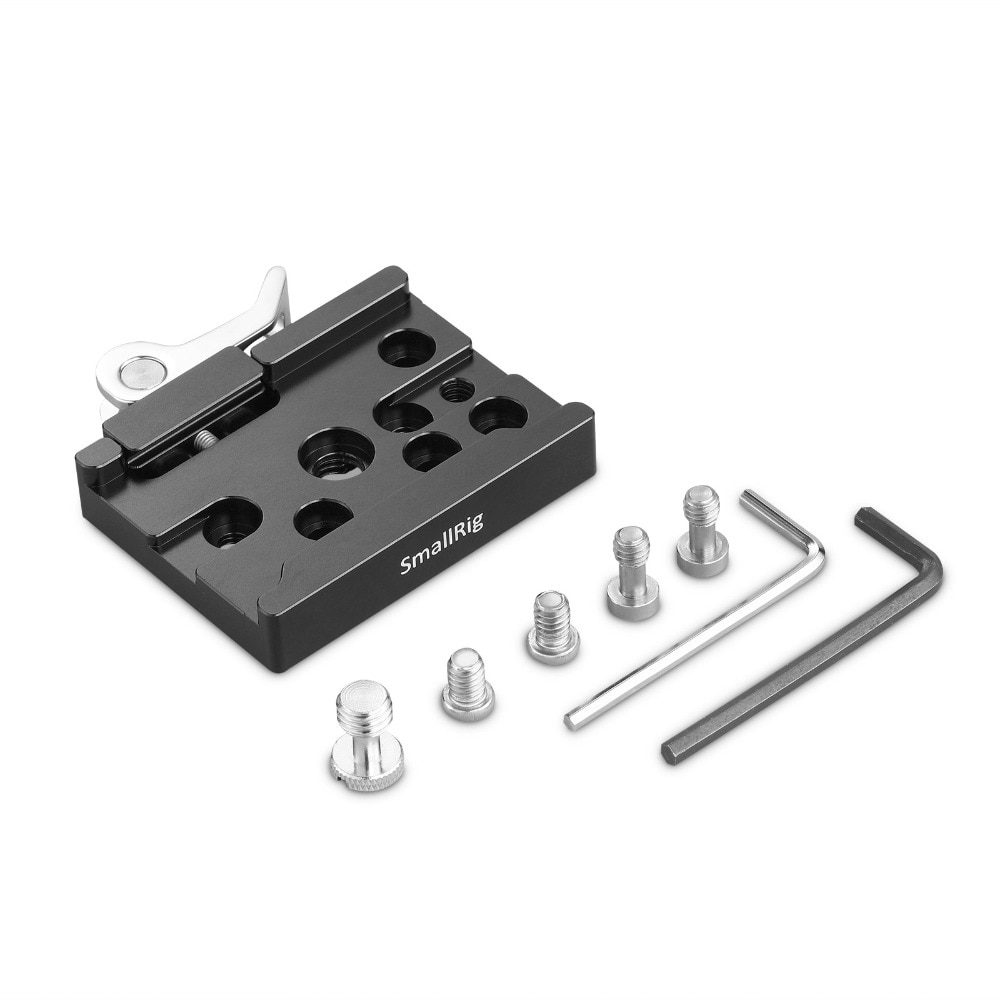 SmallRig – pince de fixation de caméra à dégagement rapide (type Arca Compatible), pour SmallRig A7III L Plate 2122 / GH5 L support 2179, attache 2143