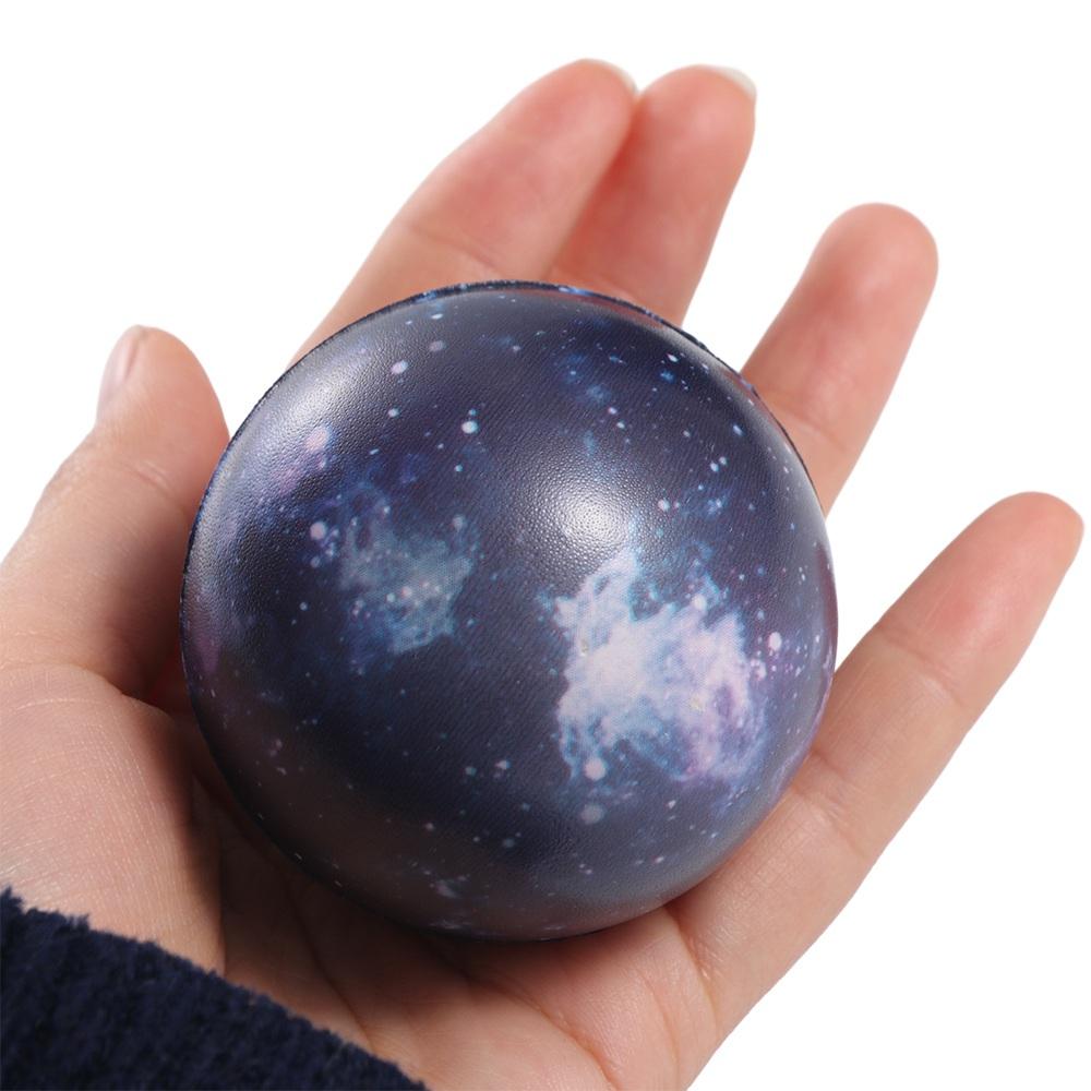 Galaxy Solar System Planet Balls Slow Rebound Planets Space Planets Ball 6.3cm Soft Galaxy Foam Ball Theme Party