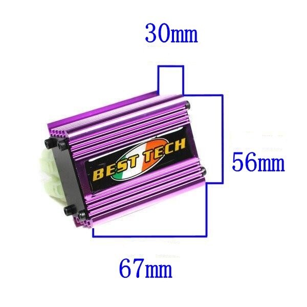 Chinese Cdi 6 Pin Dual Plug High Performance Cdi Voor GY6 50cc-150cc G Motor