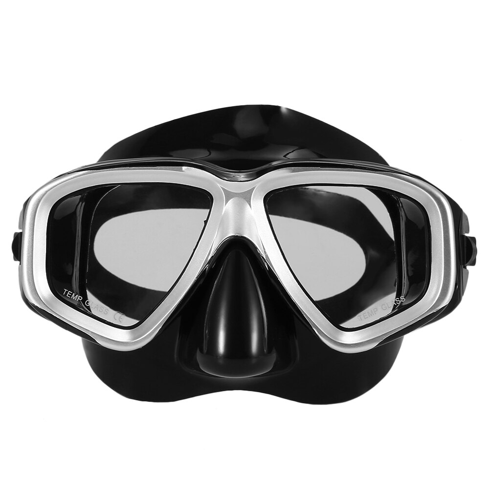 Masque de plongée sous-marine et tuba masque de plongée à lentille en verre