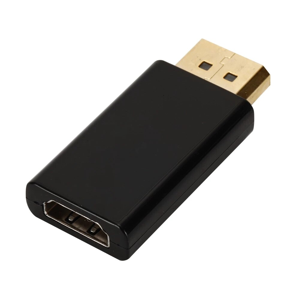 DP to HDMI-compatible Male to Female Adapter Converter 4K@60Hz Displayport 1.2 to HDMI Female Adapter for Monitor Projector