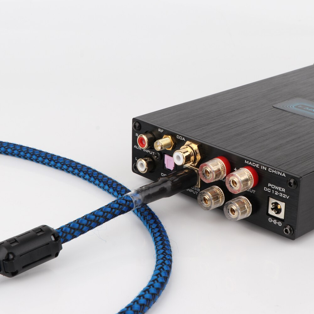 2/3/5ft Gold plated Audiophile USB DAC Cable A to B OCC Audio Hifi Cable,high end