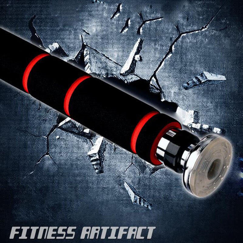 Barra horizontal ajustable para interiores, equipo de ejercicio deportivo, dispositivo de entrenamiento extraíble, marco de puerta, palo de entrenamiento Fitness
