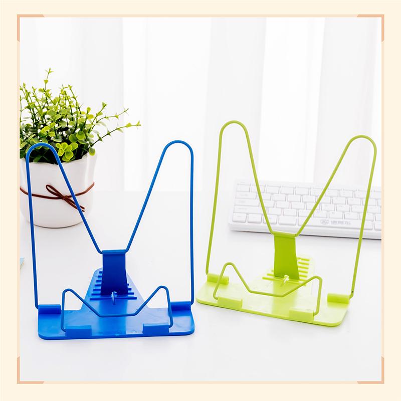 2 Stuks Eenvoudige Lezen Boek Plank Lezen Boek Beugel Hoek Verstelbare Boek Ondersteuning Multifunctionele Lezen Stand Voor Thuis studie