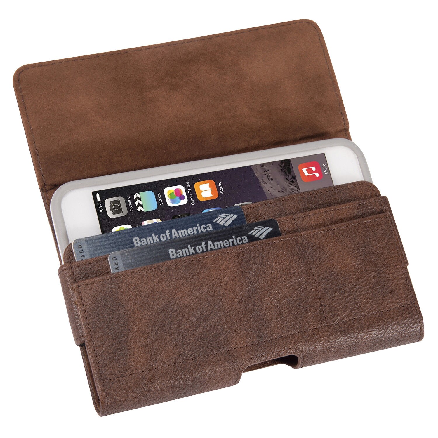 Téléphone sacoche pochette étui ceinture pince housse étui portefeuille en cuir synthétique polyuréthane housse universelle 5.5 "pour iPhone Samsung Huawei LG3 LG4