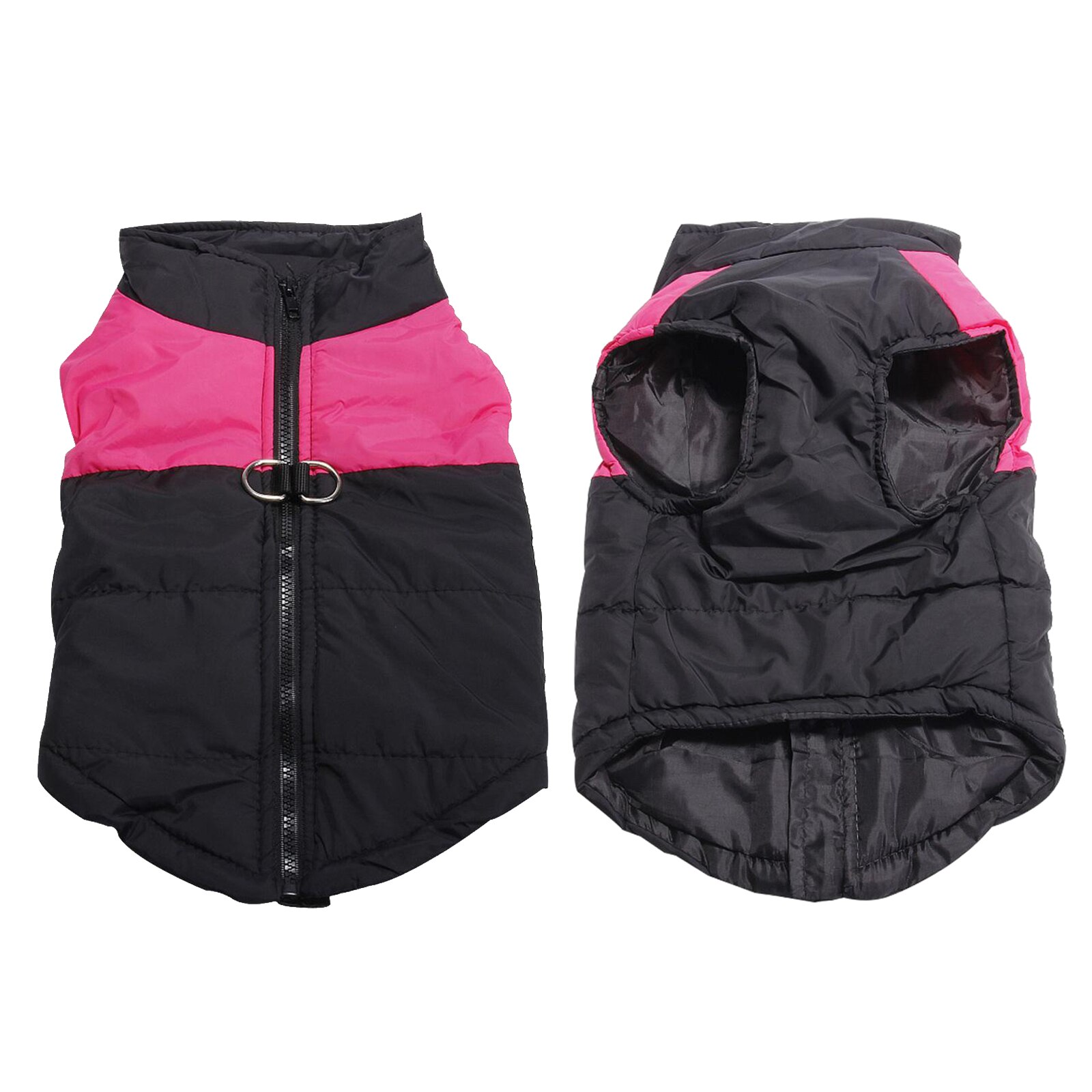 Warm Hond Kleding Waterdicht Pet Gewatteerde Vest Rits Jas Jas Voor Chihuahua
