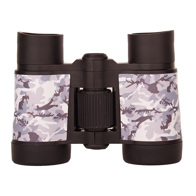 4x30 Binocolo Colorato Telescopio Fisso Zoom Anti-skid Regolabile In Gomma Giocattolo Per Bambini All'aperto Bird Watching Telescopio di Viaggio regali: D