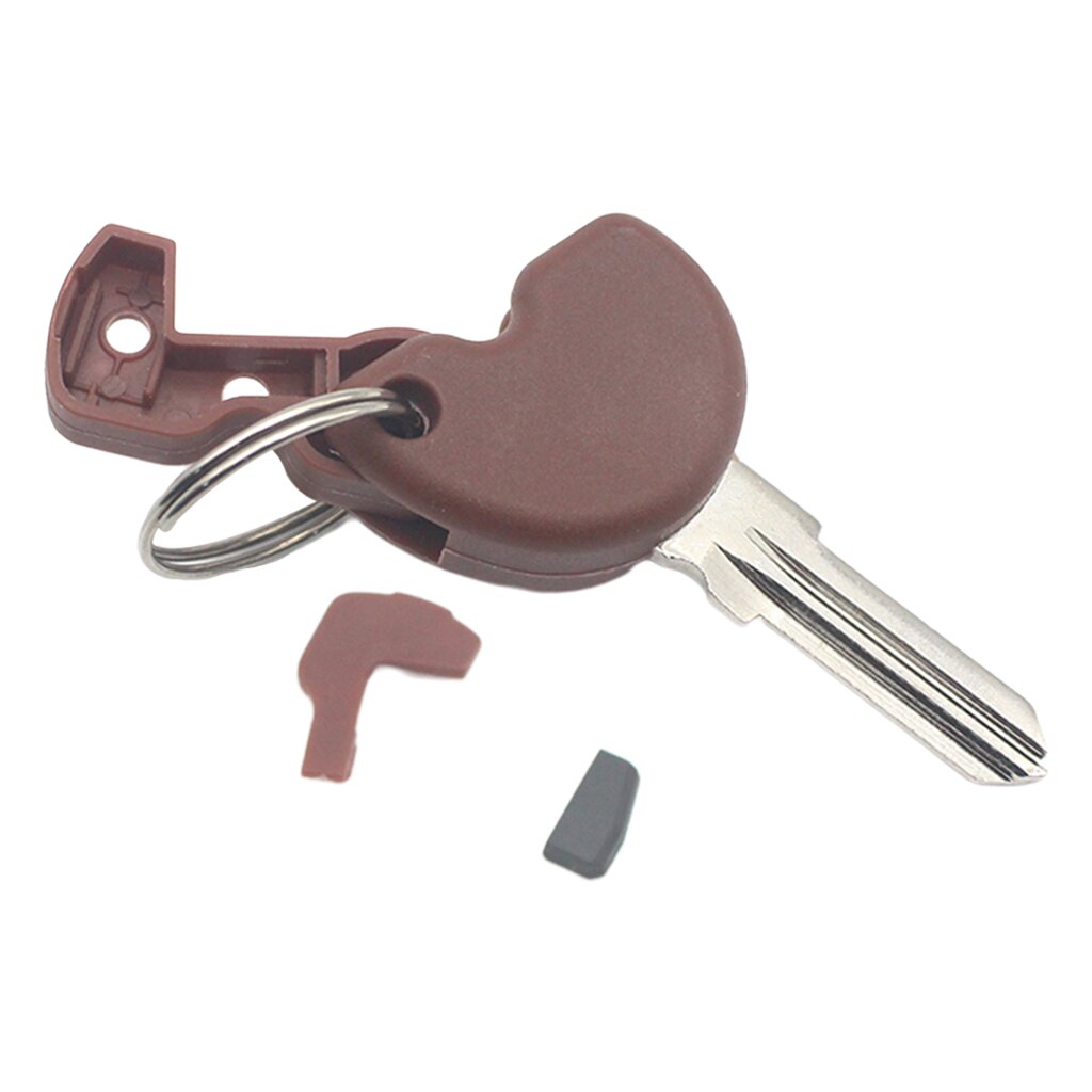 Motrobike Blanco Sleutel + Transponder Chip Vervanging Fit Voor Piaggio Vespa
