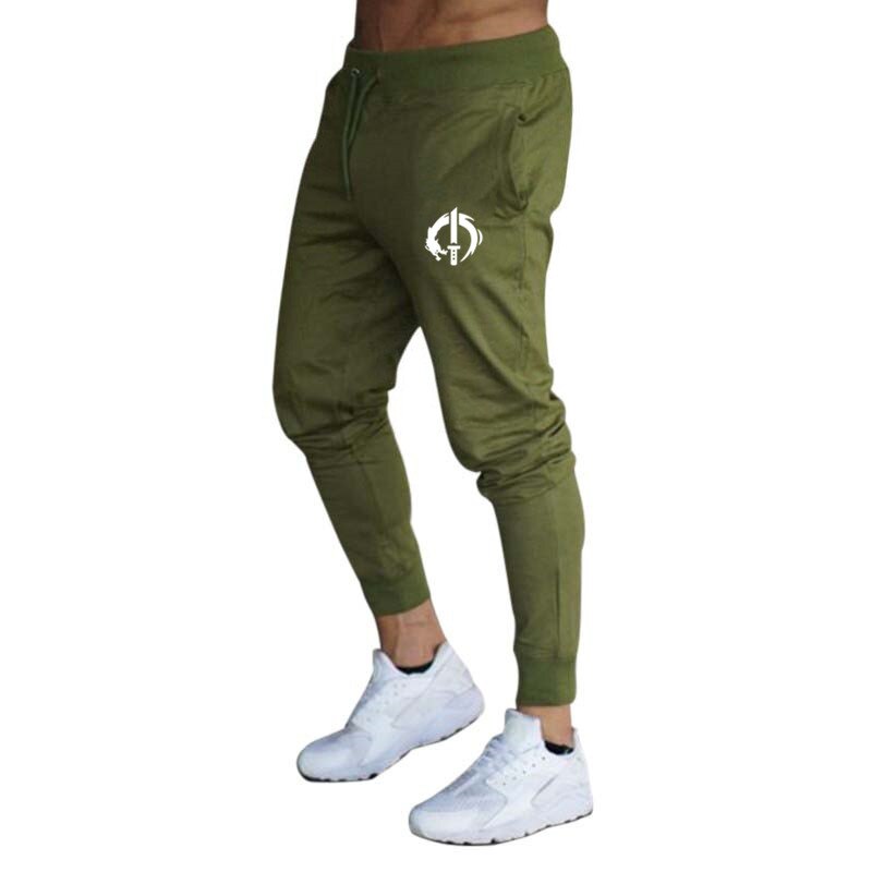 Draak En Zwaard Jogging Broek Mannen Sport Broek Broek Sport Running Hombre Gym Broek Heren Atletiek sportkleding: Army Green / L