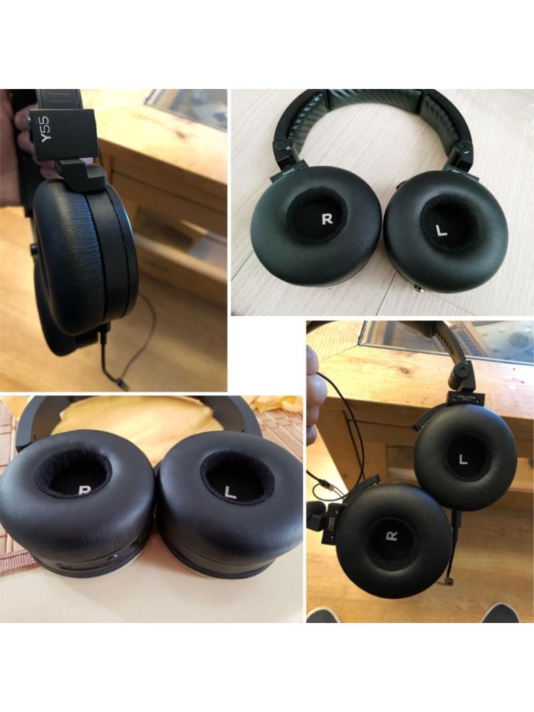Almohadillas de espuma para los oídos, 1 par de fundas de cojín para AKG Y50 Y55 Y50BT, almohadillas para auriculares
