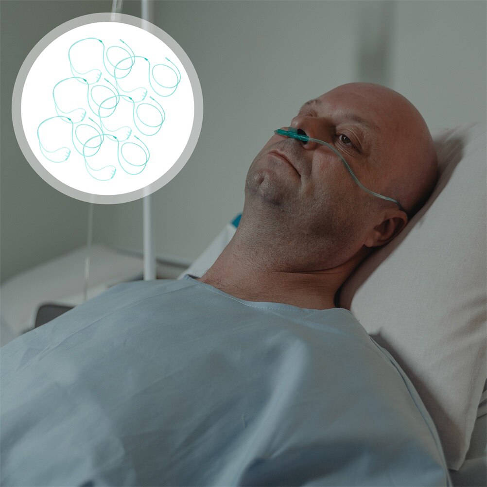 12pcs Plastic Oxygen Tubes Disposable Oxygen Tubes... Grandado