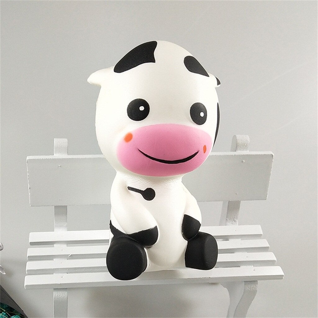Cartoon Kawaii Cow Slow Rising Scented Squeeze Toy Collection Cure