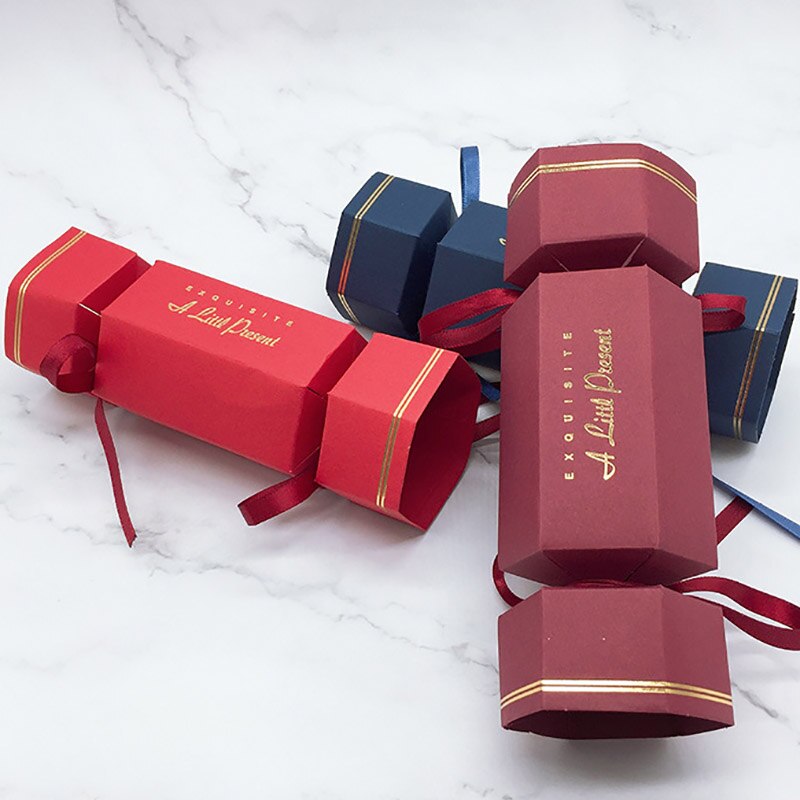 20/40PCS Candy Box Party Chocolate Boxes Packaging Cartons Sweets Wedding Birthday Favors Suppies Decorative