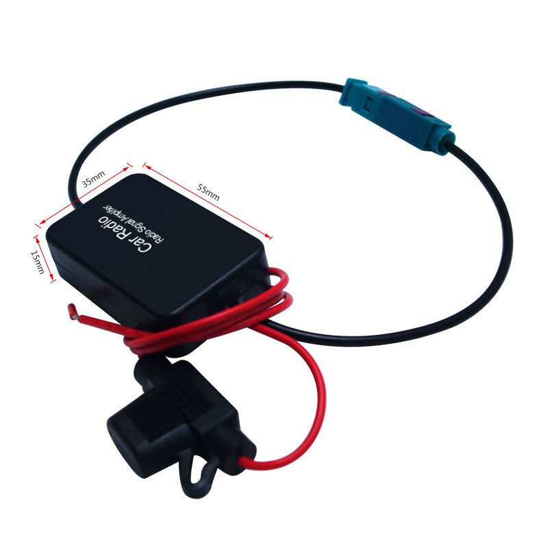 Car Radio Signal Amplifier With Fakra Ii Interface Car Radio Booster Fm Signal Amplifier