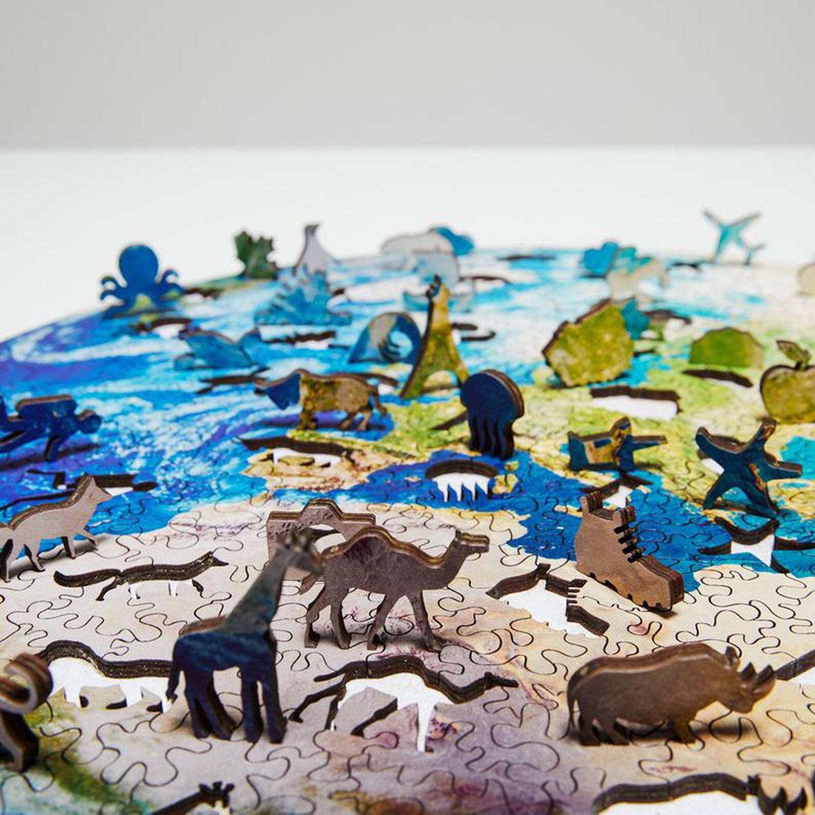 3D Globe Houten Puzzel Board Game Bos Game Puzzel Spel Voor Kinderen En Volwassenen Jigsaw Verjaardagscadeautjes Kerstcadeaus