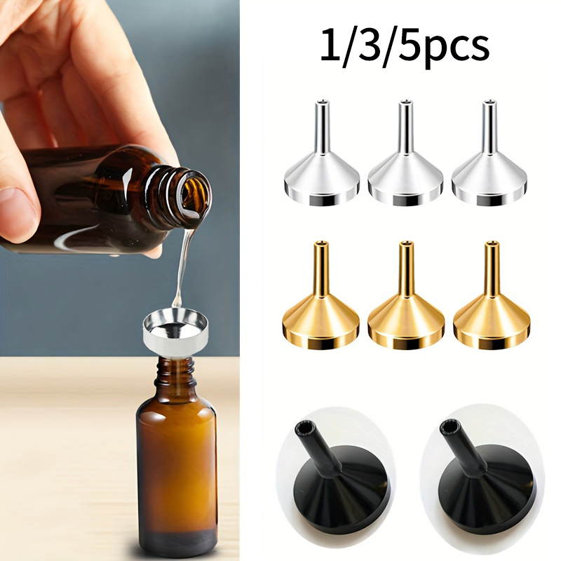 1/3/5 stuks hervulbare parfumfles trechter, mini parfum reisfles navulbaar, bodemvulling parfumdispenser