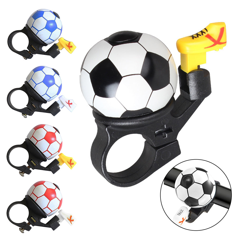 Fiets Kleine Bel Cartoon Voetbal Fietsen Bells voor Mooie Kinderen Stuurbel Fietstocht Mini Bel Alarm Fietsaccessoires