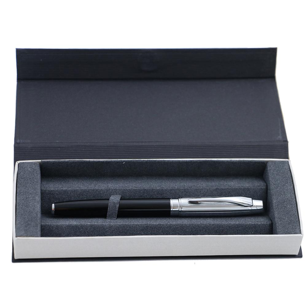 Box Set Baoer 100 Vulpen 0.38 Mm Extra Fine Nib Zwarte Inkt Pennen School Kantoorbenodigdheden caneta