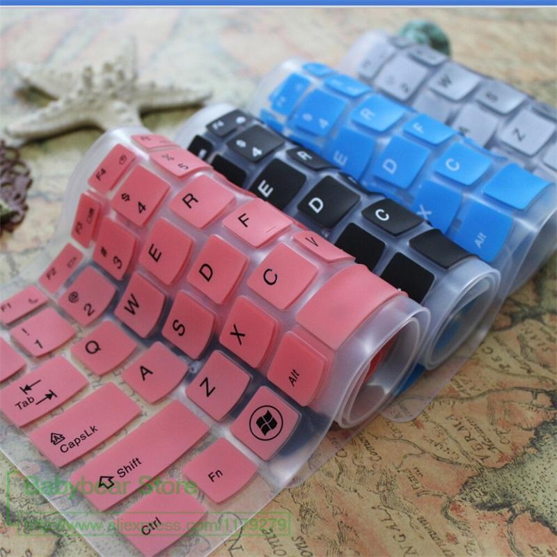 Silikon 15,6 Zoll Tastatur Schutz Abdeckung Haut Für Lenovo Ideapad Y580 Y570 Y570D Y500 Y510 Y510P S510P S500 Touch
