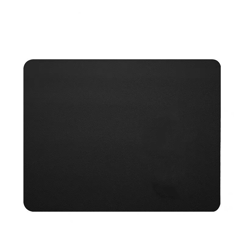 1Pc Ultradunne Optische Mousepad Anti-Slip Mouse Pad Matten Voor Gaming Laptop Mousepad: Black