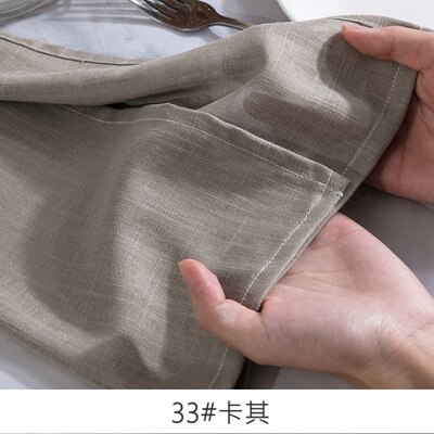 Pościel wiskoza umieszczenie odporna na bakterie podkładka stołowa akcesoria robić dekoracji kuchni w domu W300085: 50x50cm 33 pingche