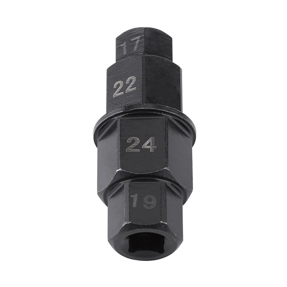 1pc 17 19 22 24mm moottoripyörän etutakapyörän akselin kuusio 17 19 22 24mm akselin kuusioakselin karan poistotyökalu moottoripyörän akselin työkalu