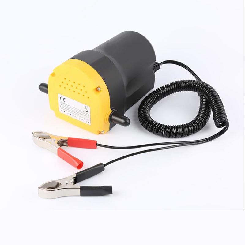 60W Electric Car Oil Pump Crude Oil Fluid Pump Extractor Transfer Engine Suction Pump + Tubes for Auto Car Boat Motorcycle 12V