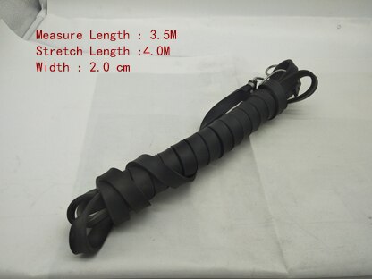 A72 Tie With Hook Elastic Bicycle Bandage Bike Luggage Banding Accessory Belt Rope Motorcycle Stacking Cycling Bungee Outdoor: Black -4 Meter