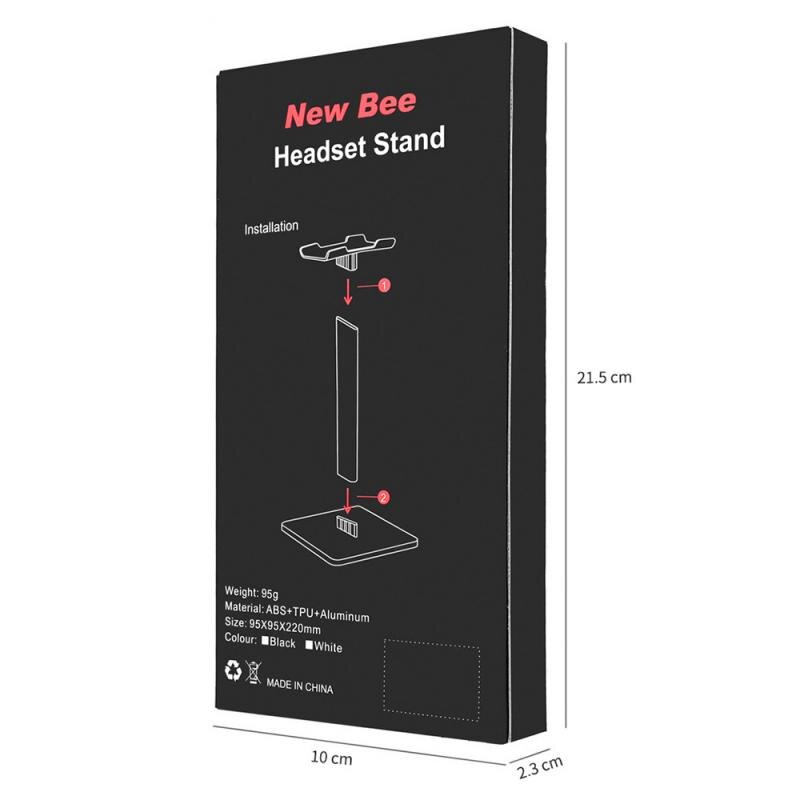 Aluminium Headphone Stand Headset Houder Bureau Display Houder Rack Voor Gamers Gaming Pc Accessoires Solide Basis Universele Hanger