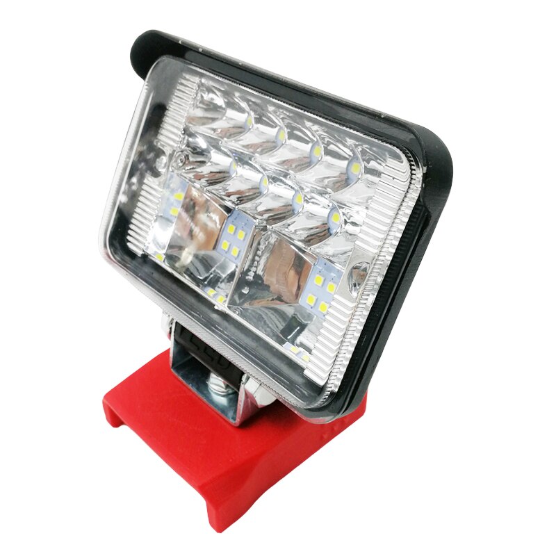 Luces LED de trabajo para coche, foco de antorcha eléctrica, lámpara de mesa portátil con Control de haz alto y bajo, batería de iones de litio de 18V