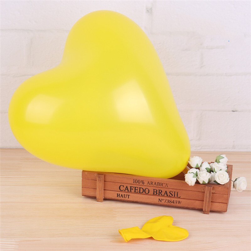 100 pcs/lot 10 pouces 2.2g Thinken Latex ballon romantique coeur forme ballons saint valentin mariage anniversaire fête décoration jouet: 11