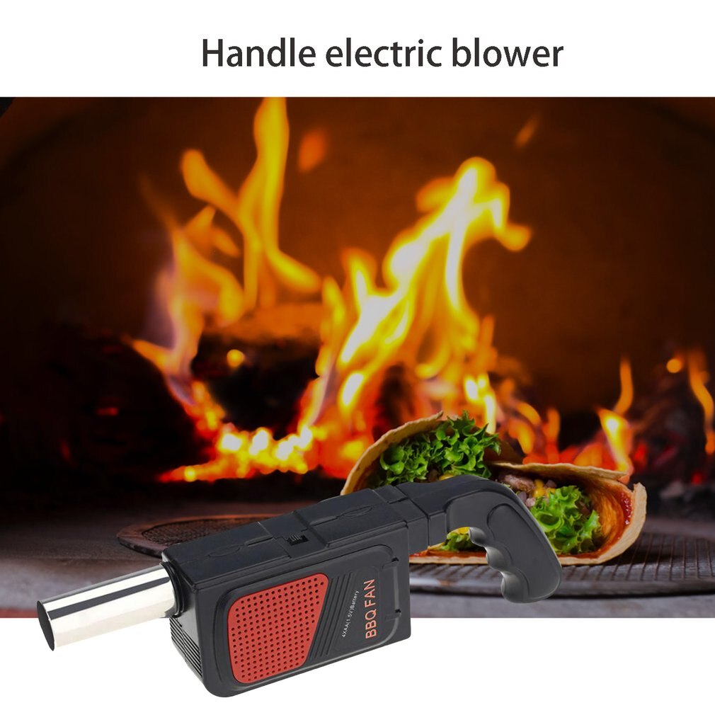 Outdoor Elektrische Barbecue Föhn Portable Air Blower Elektrische Air Blower Barbecue Tool Outdoor Barbecue Gereedschap