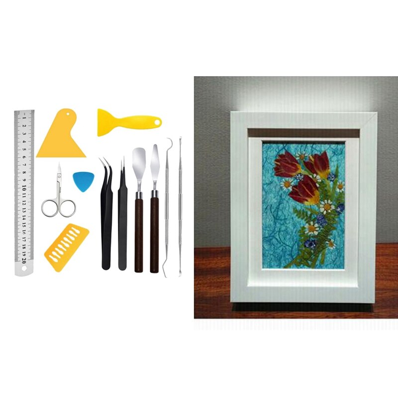 12Pcs Craft Vinyl Weeding Tools Set Basic Vinyl Tool for Cricut Cameos Lettering